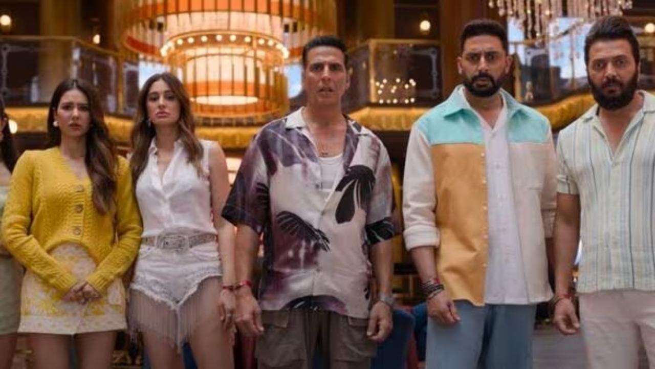 Housefull 5 (2025) 
This is the latest in the franchise and boasts of 19 stars under one roof. The film has two climaxes and has been released in theatres as 5A and 5B indicating two different endings